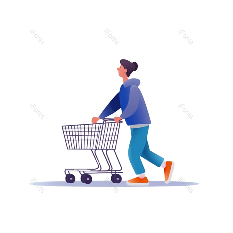 鞋子图片,扁平化设计元素,蓝色背景PNG,金属免抠素材